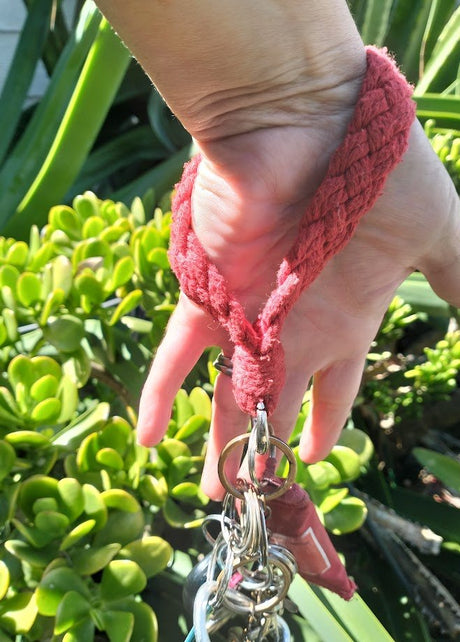 Handcrafted Macrame Wristlets & Keyrings - The Succulent Gift Co