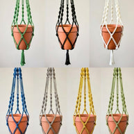 Elsie | Extra Large Macrame Plant Holder