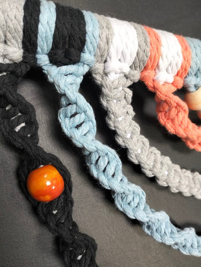 Coastal Sunset Macramé Wall Hanging - Macramé Wall Hanging - boho - coastal - driftwood