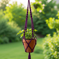 Elsie | Extra Large Macrame Plant Holder - Macrame Plant Holder - macrame - plant hanger - 