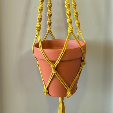 Elsie | Extra Large Macrame Plant Holder - Macrame Plant Holder - macrame - plant hanger - 