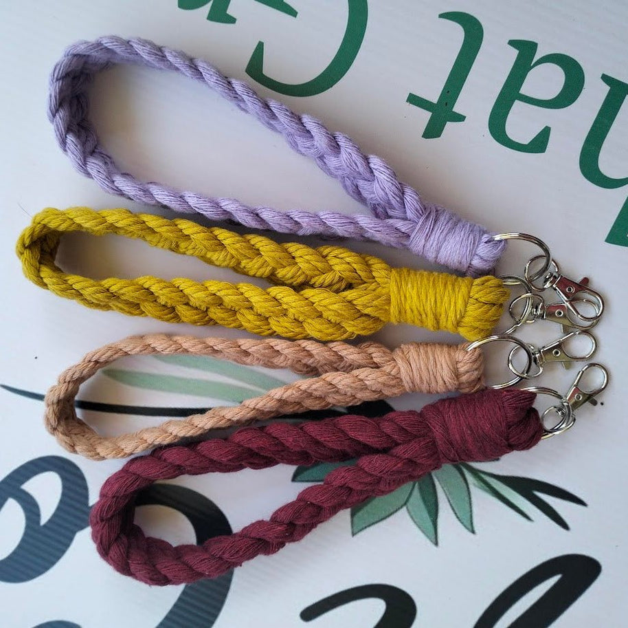 Julie | Macrame Wristlet - Macrame Wristlets - macrame - wristlet - 