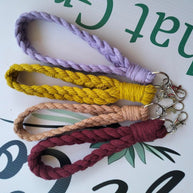 Julie | Macrame Wristlet - Macrame Wristlets - macrame - wristlet - 