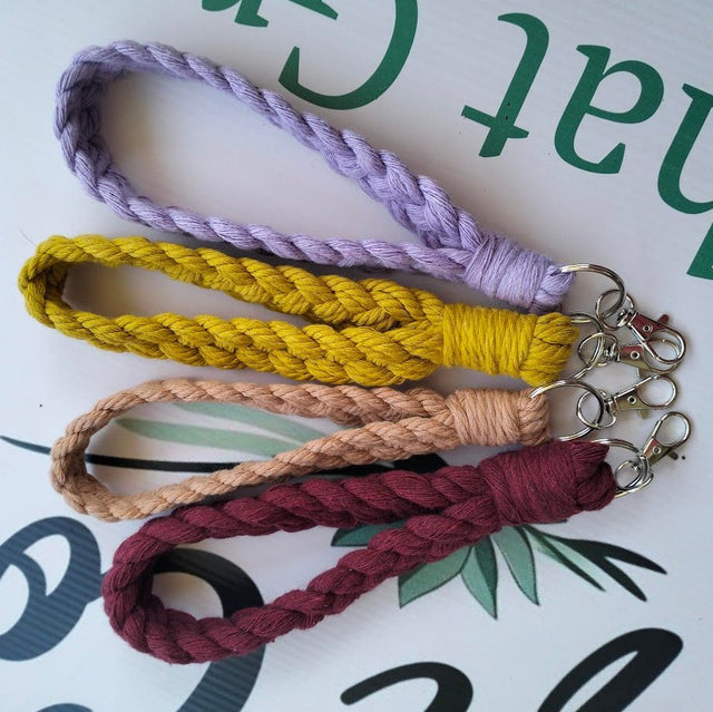 Julie | Macrame Wristlet - Macrame Wristlets - macrame - wristlet - 