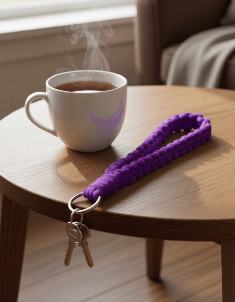 Julie | Macrame Wristlet - Macrame Wristlets - macrame - wristlet - 
