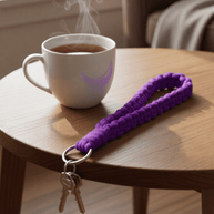 Julie | Macrame Wristlet - Macrame Wristlets - macrame - wristlet - 
