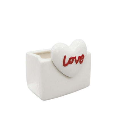 Love Planter - Ceramic - Love - planter - Red