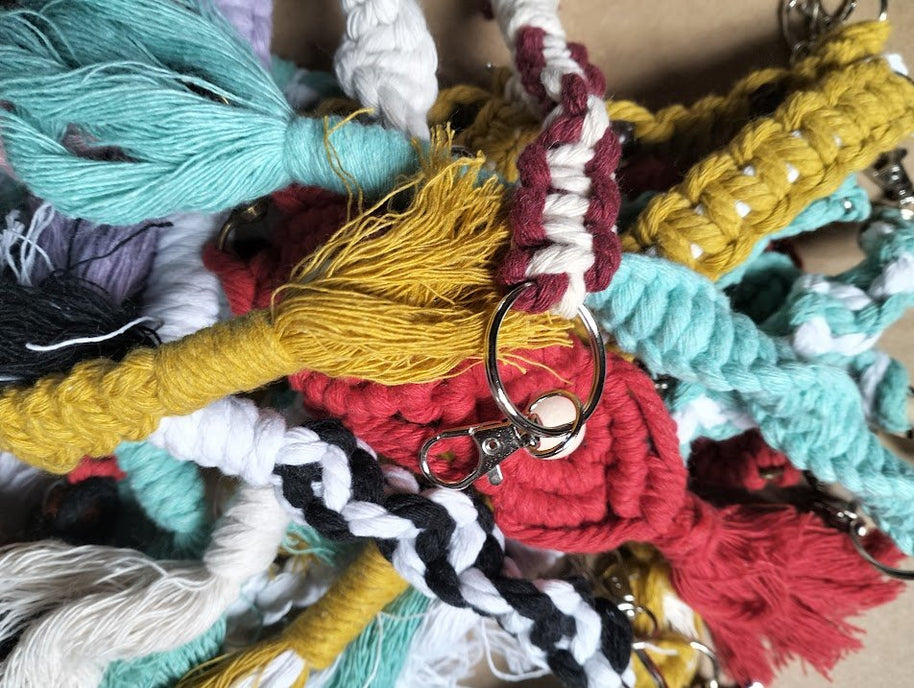 Lucky Dip Mystery Macrame Keyring - Keyring - keyring - Mystery - 
