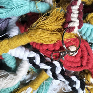 Lucky Dip Mystery Macrame Keyring - Keyring - keyring - Mystery - 