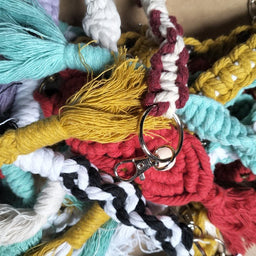 Lucky Dip Mystery Macrame Keyring - Keyring - keyring - Mystery - 