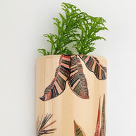 Magnetic Planter - Snake Plant - Ceramic - Foliage - magnetic - planter