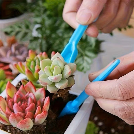 Mini Pink Garden Tool Set with Storage Cup — 4 Piece - pink - Tool - 