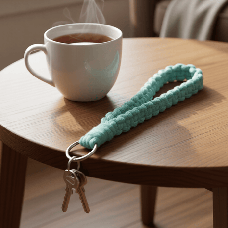 Penny | Macrame Wristlet - Macrame Wristlets - macrame - wristlet - 
