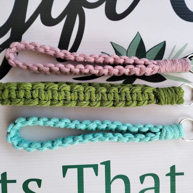 Penny | Macrame Wristlet - Macrame Wristlets - macrame - wristlet - 