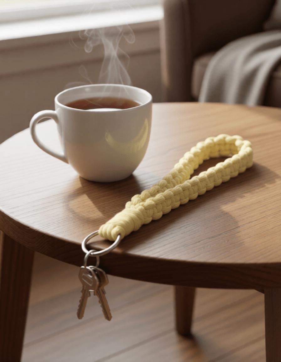 Penny | Macrame Wristlet - Macrame Wristlets - macrame - wristlet - 