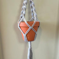 Polly | Large Macrame Plant Holder - Macrame Plant Holder - macrame - plant hanger - 