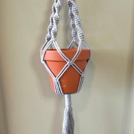 Polly | Large Macrame Plant Holder - Macrame Plant Holder - macrame - plant hanger - 