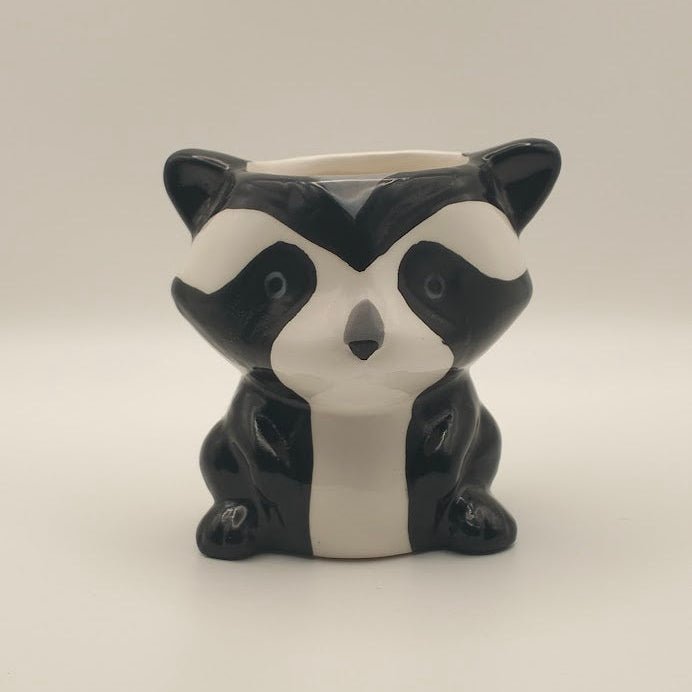 Racoon Planter - Ceramic - Animal - ceramic - small