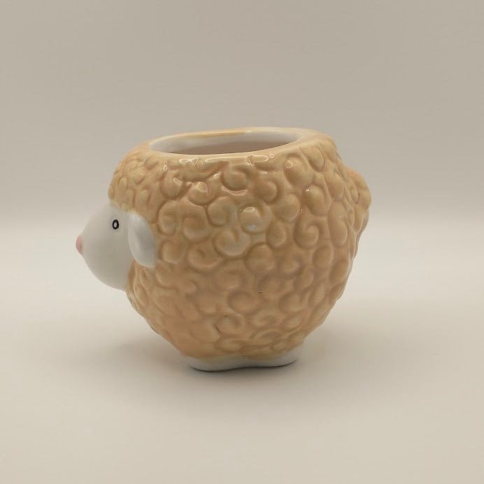 Sheep Planter - Ceramic - Animal - ceramic - small