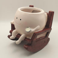 Smiley Rocking Planter - Plastic - medium - Plastic/resin - rocking