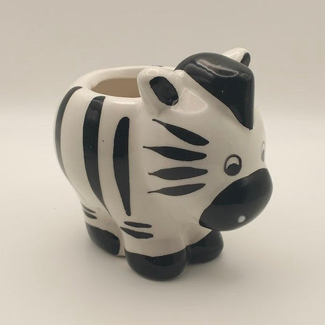 Zebra Planter - Ceramic - Animal - ceramic - small